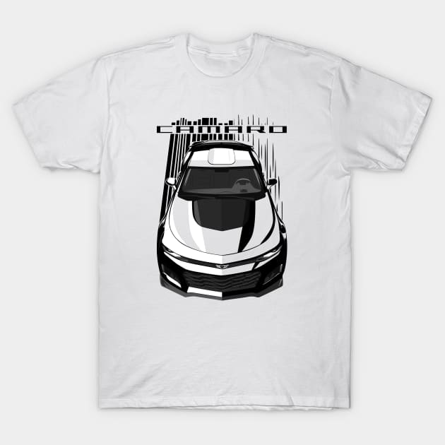 Camaro ZL1 - Dark Transparent/Multi Color T-Shirt by V8social